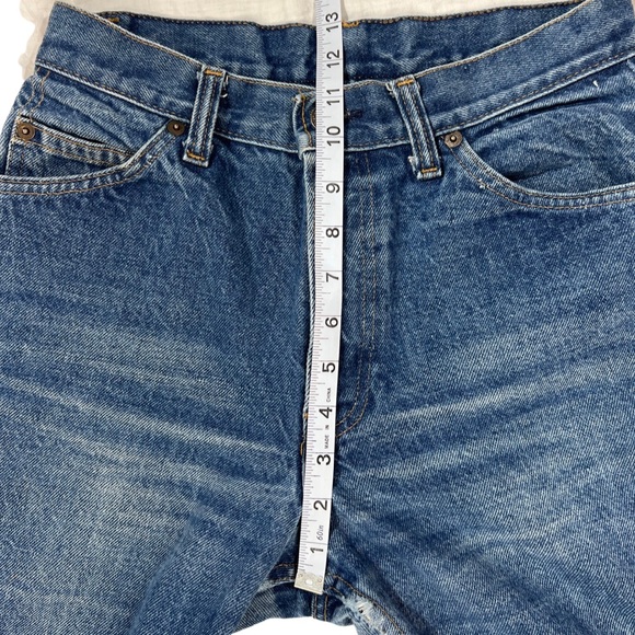 Vintage 70s Levi’s 214 RARE White Tag orange tab High Rise Size Vintage 11-W 28 - Picture 9 of 11